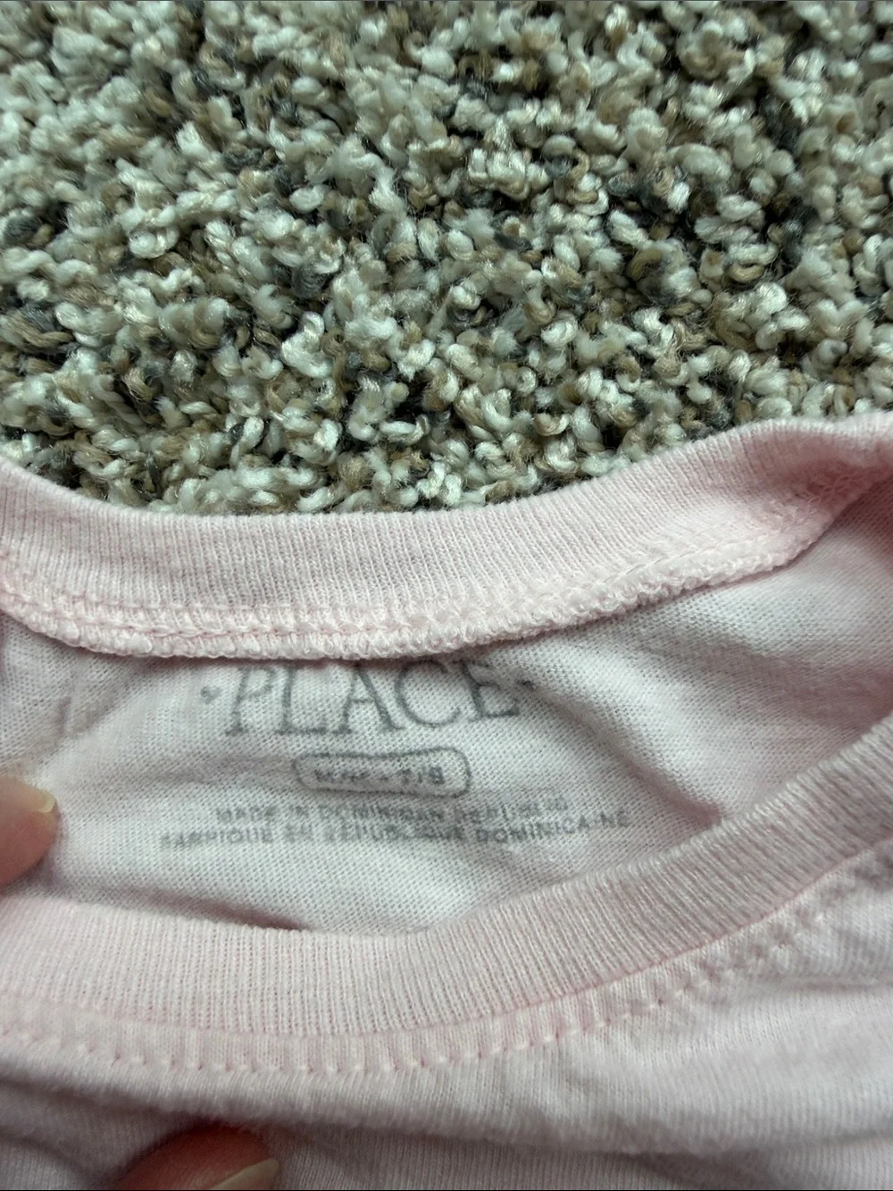 4 - Children's Place Girls' size medium 7/8 Short Sleeve Tees